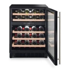 Rangemaster 60CM Dual Zone Wine Cooler - Black - RDZ6046BL/ 9 Rangemaster 60CM Dual Zone Wine Cooler - Black - RDZ6046BL/ -Home Kitchen r d rdz6046bl 3