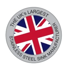 Rangemaster Michigan 1 Bowl Stainless Steel Kitchen Sink - MG9501/ -Home Kitchen rangemaster uk logo