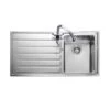 Rangemaster Rockford 1 Bowl Stainless Steel Kitchen Sink - RK9851L/