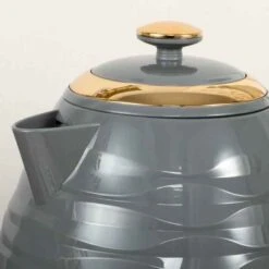 HOMCOM 1600W 1.7 Litre Rapid Boil Kettle & Toaster Set - Grey - 800-162V70GY -Home Kitchen ruy3d6188f7811e9c.jpg