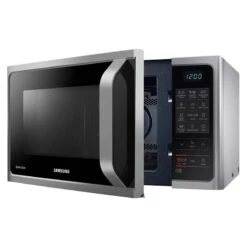 Samsung MC28H5013AS 28 Litre Combination Microwave Oven - Silver - MC28H5013AS -Home Kitchen s a samsung mc28h5013as angled