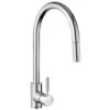 Rangemaster Aquatrend Single Lever Pull-Out Spout Kitchen Tap - Brushed Chrome - TRE1SLPOBF/