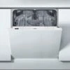 Whirlpool WIC 3C26 N UK 60cm Built-In 14 Place Dishwasher - White