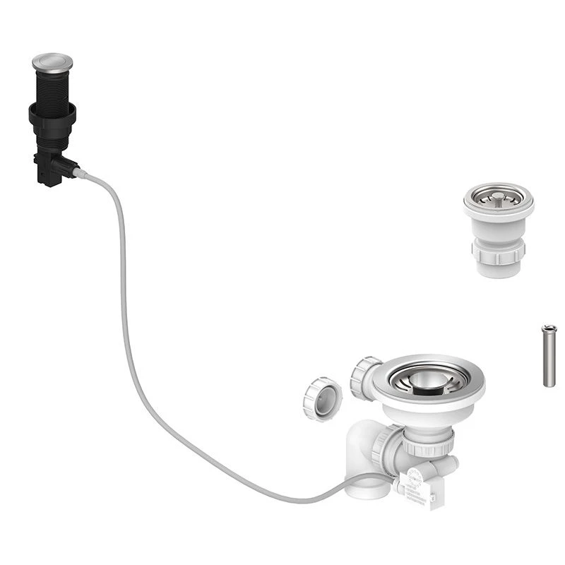 Thomas Denby Presto Automatic Waste Kit (Harmony MB / Lydian Chef & Melody Pro) - Chrome - WP15CP 1 Thomas Denby Presto Automatic Waste Kit (Harmony MB / Lydian Chef & Melody Pro) - Chrome - WP15CP