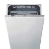 Whirlpool WSIC 3M27 C UK N F/I 45cm 10 Place Slimline Dishwasher - White