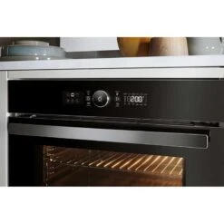 Whirlpool AKZ9 6230 NB BuiIt In Single Electric Oven - Black -Home Kitchen whirlpool akz96230nb display functions close up